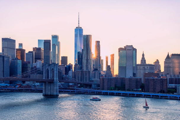 The skyline of New York City, United States - Zdjęcie, obraz