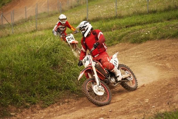 Motocross jezdci - Fotografie, Obrázek