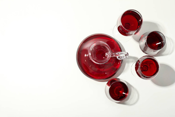 Concept of delicious alcohol drink, wine, space for text - Fotó, kép