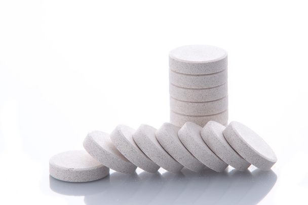 Row of vitamin pills - Photo, Image