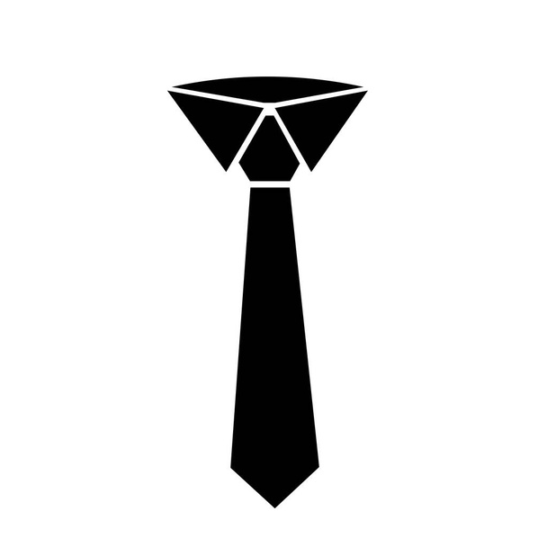 simple tie icon. vector illustration. - Vecteur, image