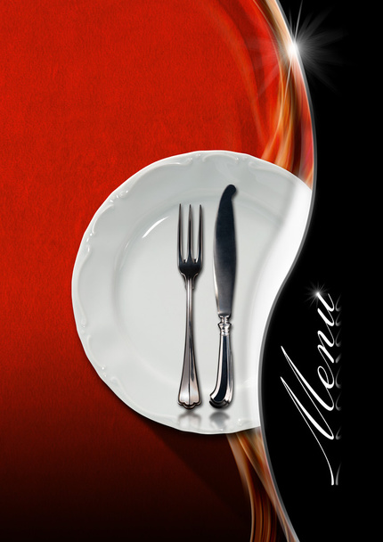 Diseño de menú de restaurante
 - Foto, imagen