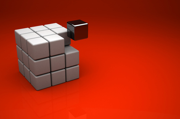 cube 3D - Photo, image