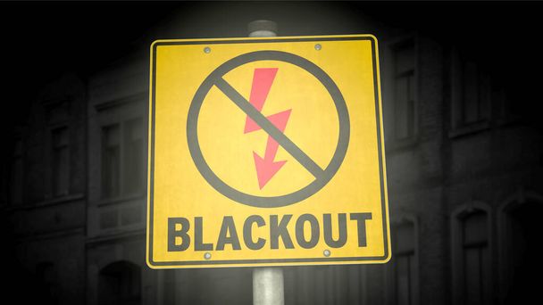 Blackout - Sieć energetyczna przeciążona - Zdjęcie, obraz