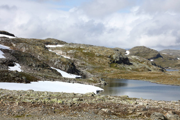 Aurlandsfjord fleord дивовижний пейзаж, Норвегія Скандинавія - Фото, зображення