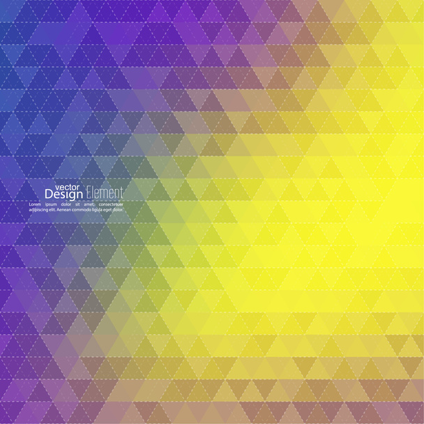 Creative abstract triangle pattern. - ベクター画像