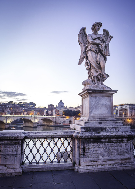 Rzeźby anioła na most Pons Aelius - Zdjęcie, obraz