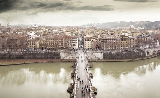 Panorama Rzymu - Zdjęcie, obraz