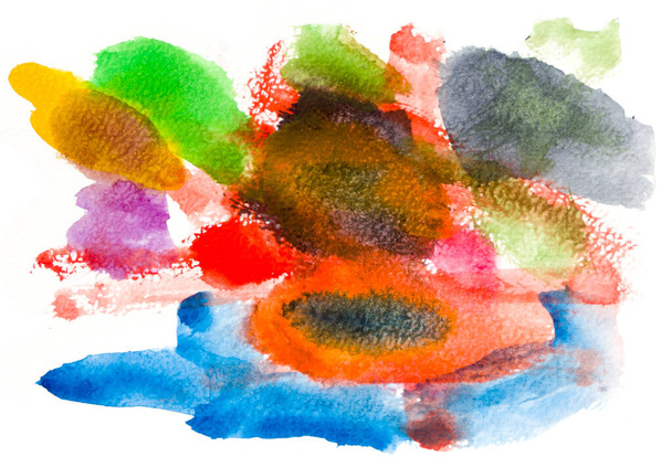 Abstract background wispy watercolor texture - Fotografie, Obrázek