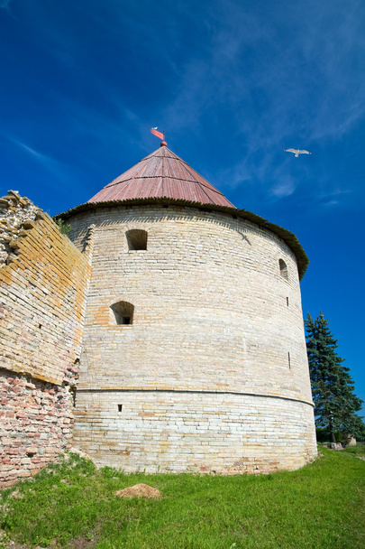 Royal Tower, the sixteenth century. Fortress Shlisselburg. Russi - Φωτογραφία, εικόνα