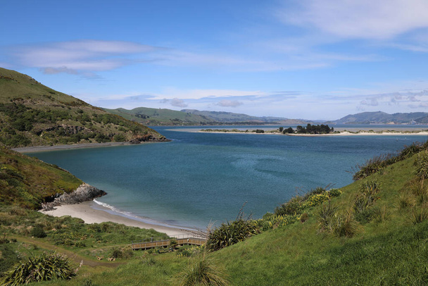 Ακτή της χερσονήσου Kueste Otago Halbinsel / Otago  - Φωτογραφία, εικόνα