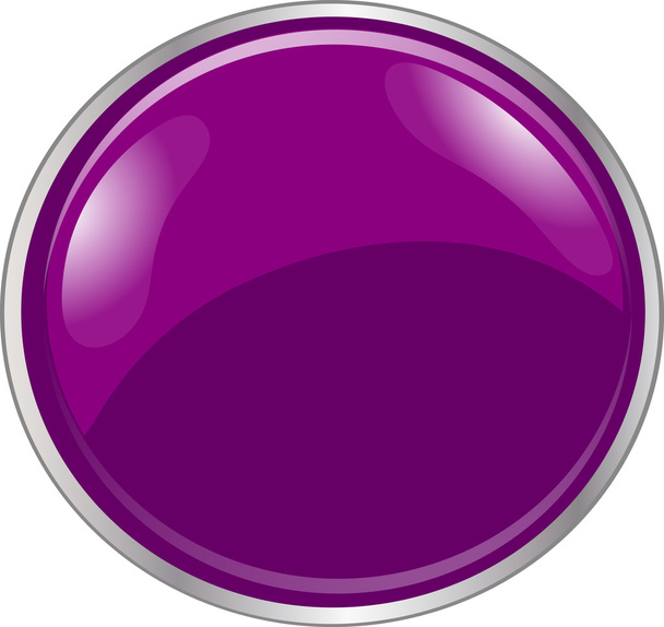 Colored Button 3D - Vector, Imagen