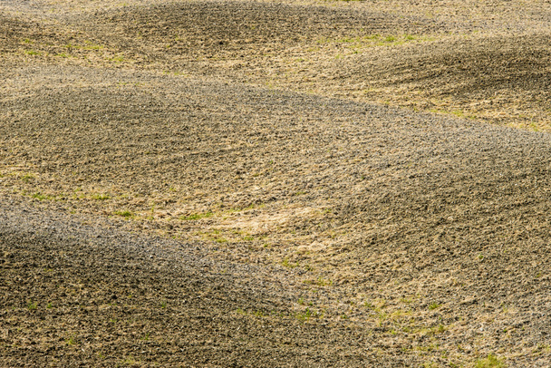 Dombos üres mezők - Fotó, kép
