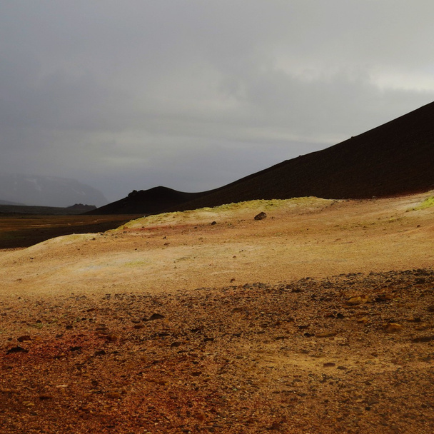 Thermal fields, Iceland - Фото, изображение