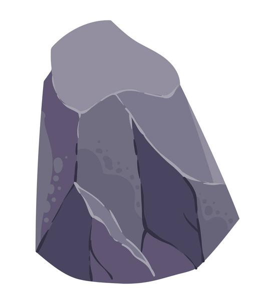 rots op witte achtergrond icoon - Vector, afbeelding