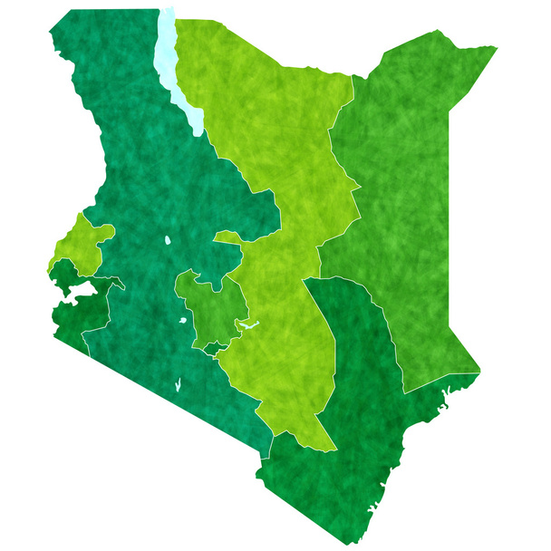 Kenya map country - Vector, Image