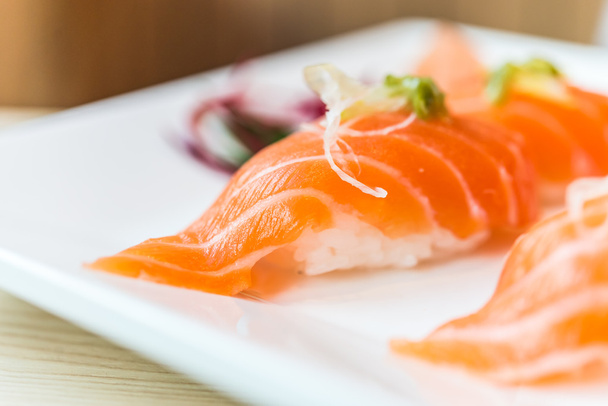 Salmon sushi - Photo, Image