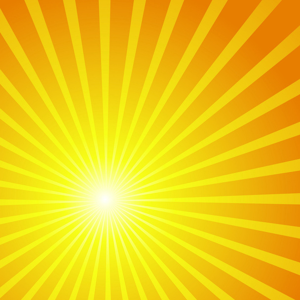 Beautiful vector background in the form of the sun - Vector, Image