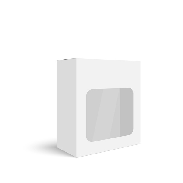 Package white box - Wektor, obraz