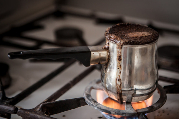 кофе в Цецве в огне
 - Фото, изображение