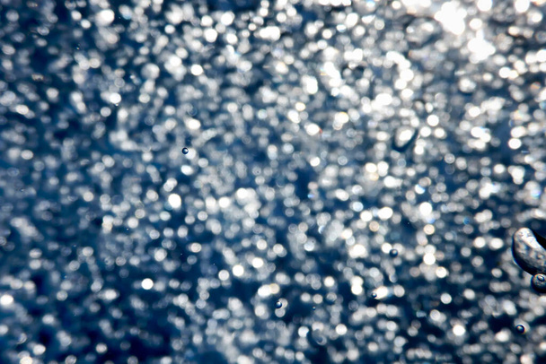 Air Bubbles, Underwater Bubbles Abstract Underwater Background - Fotografie, Obrázek