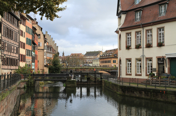 része a petite france Strasbourgban - Fotó, kép