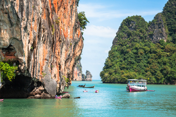 Beautiful scenery of Phang Nga National Park in Thailand - Foto, afbeelding