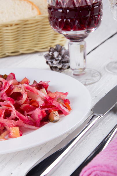 Şenlikli masaya Rus salata sosu - Fotoğraf, Görsel