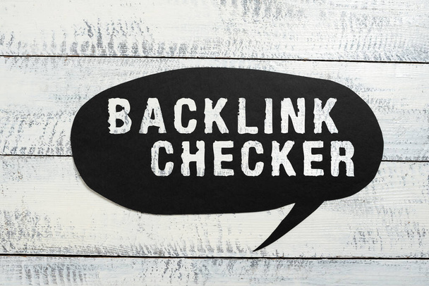 Texte inspirant Backlink CheckerTrouvez vos concurrents les plus précieux et les modèles de spot, Business idea Trouvez vos concurrents les plus précieux et les modèles de spot - Photo, image