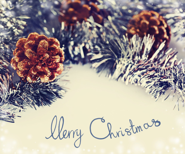 Christmas decoration background - Фото, изображение