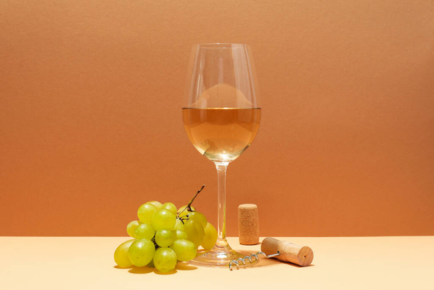 Έννοια του γευστικού αλκοολούχου ποτού, νόστιμο κρασί - Φωτογραφία, εικόνα