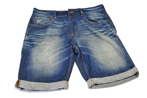 Denim shorts - Photo, Image