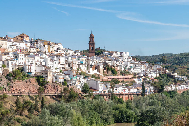 View of Montoro village, a city and municipality in the Cordoba Province of southern Spain, in the north-central part of the autonomous community of Andalusia - Photo, Image