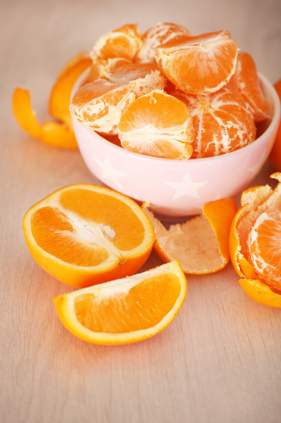 Sweet tangerines and oranges - Foto, Imagen