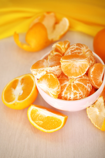 Sweet tangerines and oranges - Foto, Imagen