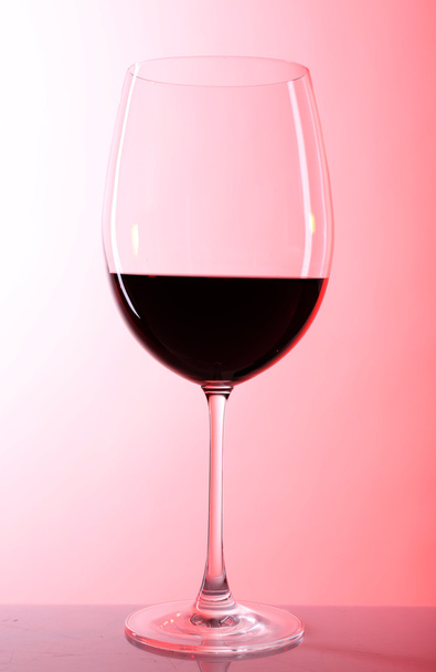 Red wine glass - Фото, изображение