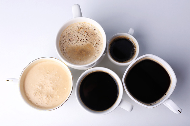rengeteg csésze kávé - Fotó, kép