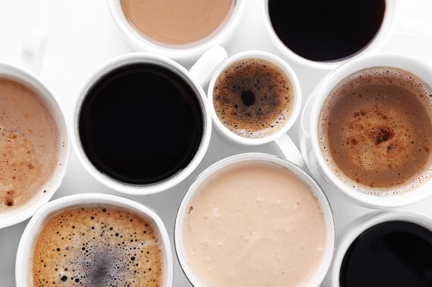 rengeteg csésze kávé - Fotó, kép