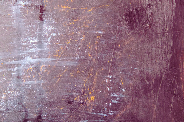 акриловый и масляный фон Абстрактная раскрашенная кисть штрихи текстурный фон - Фото, изображение