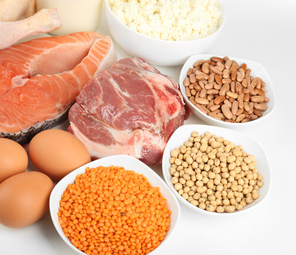 Food high in protein - Фото, изображение