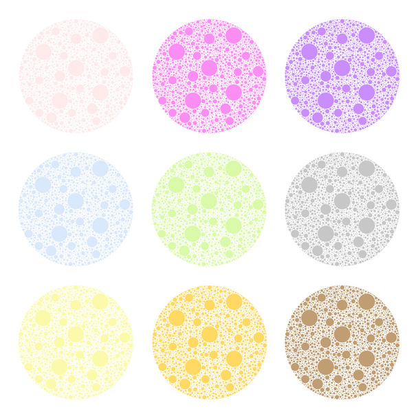 Polka pattern collection - Vector, Image