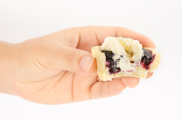 Blueberry tart - Photo, Image