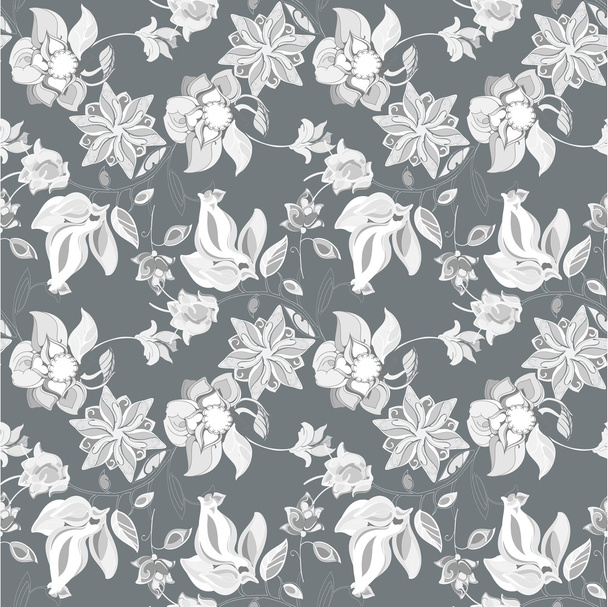 Vector floral pattern - Vettoriali, immagini