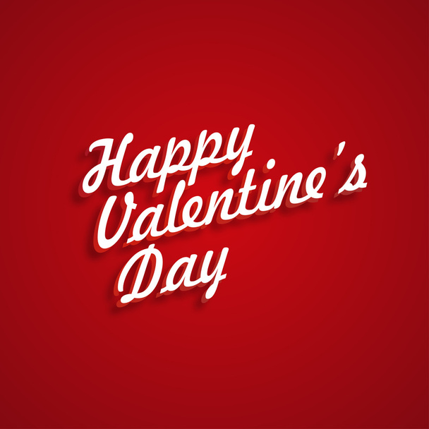 Card for St. Valentine's Day - Vector, Imagen