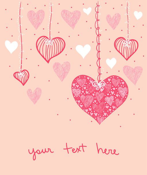 Valentine's day background - Vecteur, image
