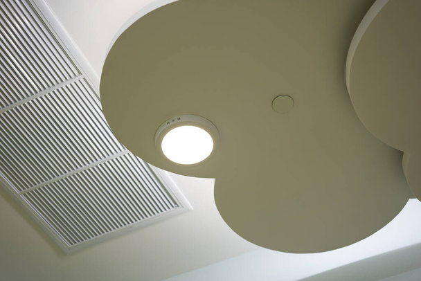 ceiling light look like down light with interior design - Foto, Bild