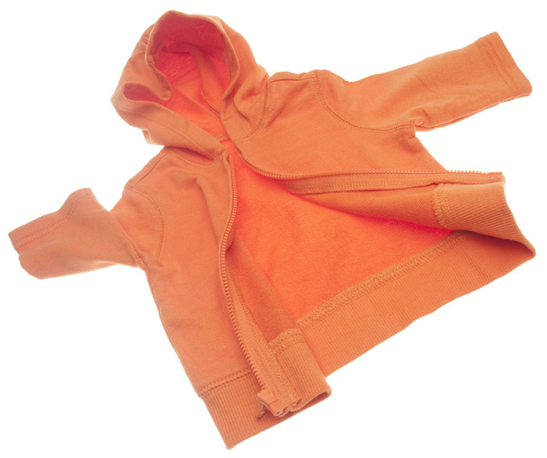 Sweat à capuche orange
 - Photo, image
