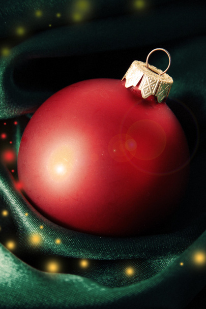 piękny piłka Boże Narodzenie - Zdjęcie, obraz