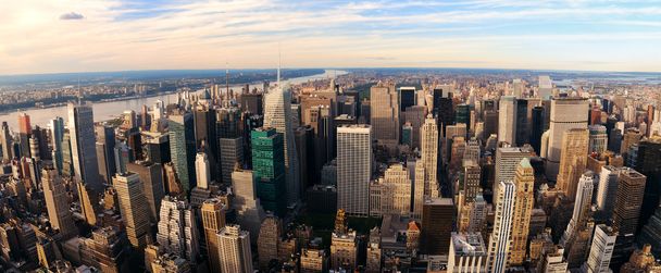 New York città tramonto panorama
 - Foto, immagini