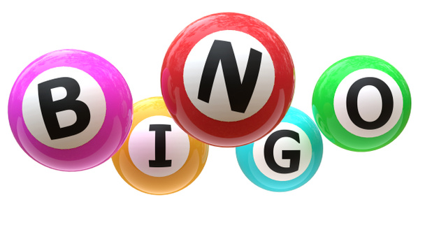 Bingo koule na hladkém pozadí - Fotografie, Obrázek